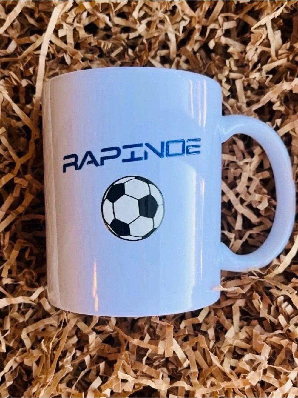 Megan Rapinoe USWNT US Women Soccer Football White Coffee Mug